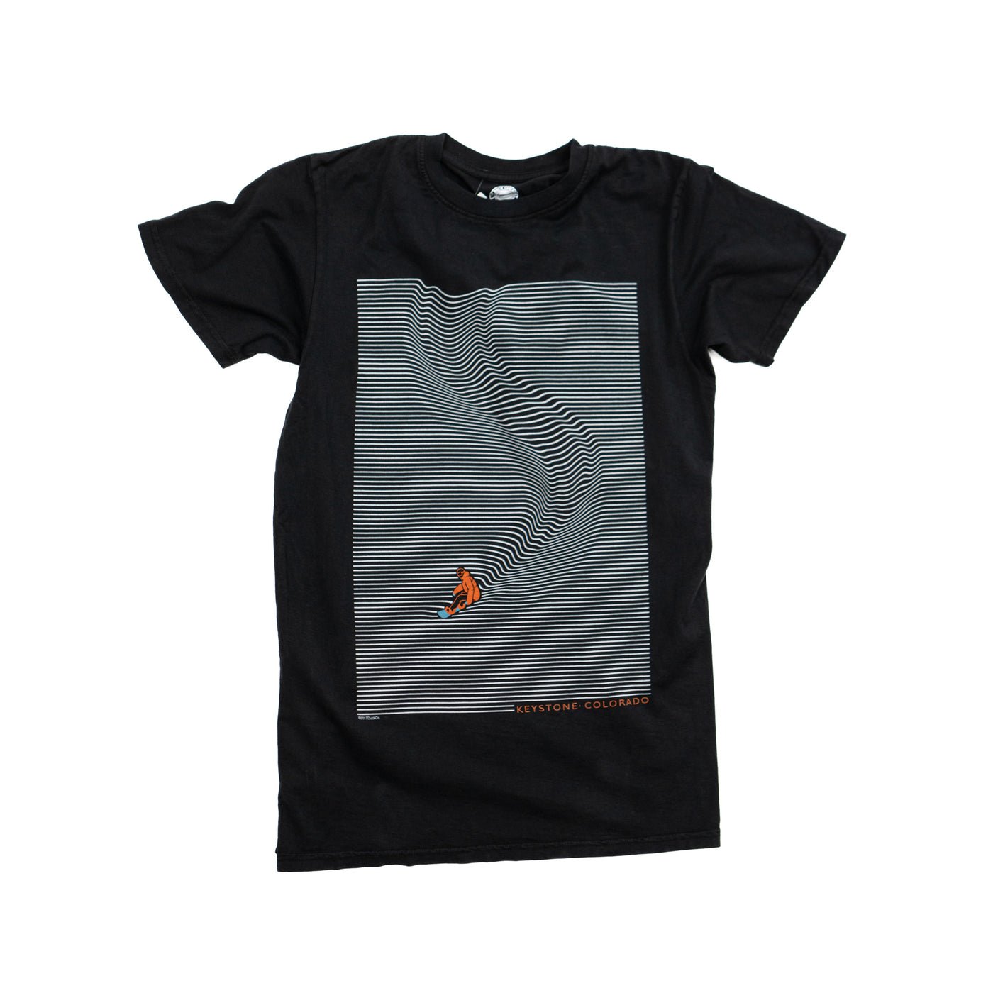 Rope Drop Snowboarder Keystone, Colorado Short Sleeve Shirt