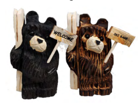 10" CHAINSAW WOOD BEARS