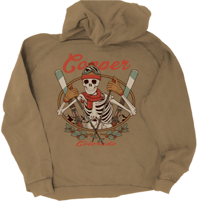 Skeleton Ski Copper Mountain Hoodie