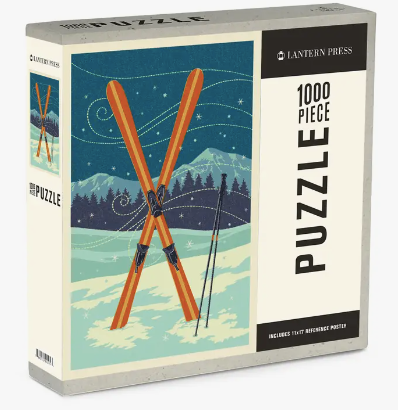 1000 PIECE PUZZLE - Colorado & Skiing
