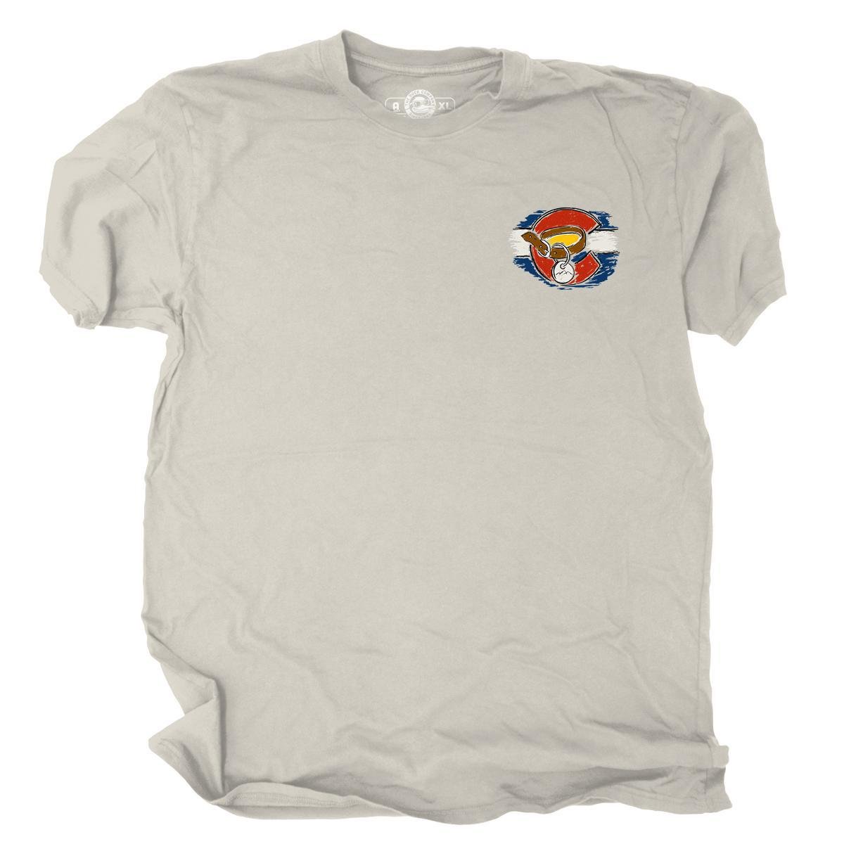 Wanderlust Mountain Dog Colorado Short Sleeve Shirt