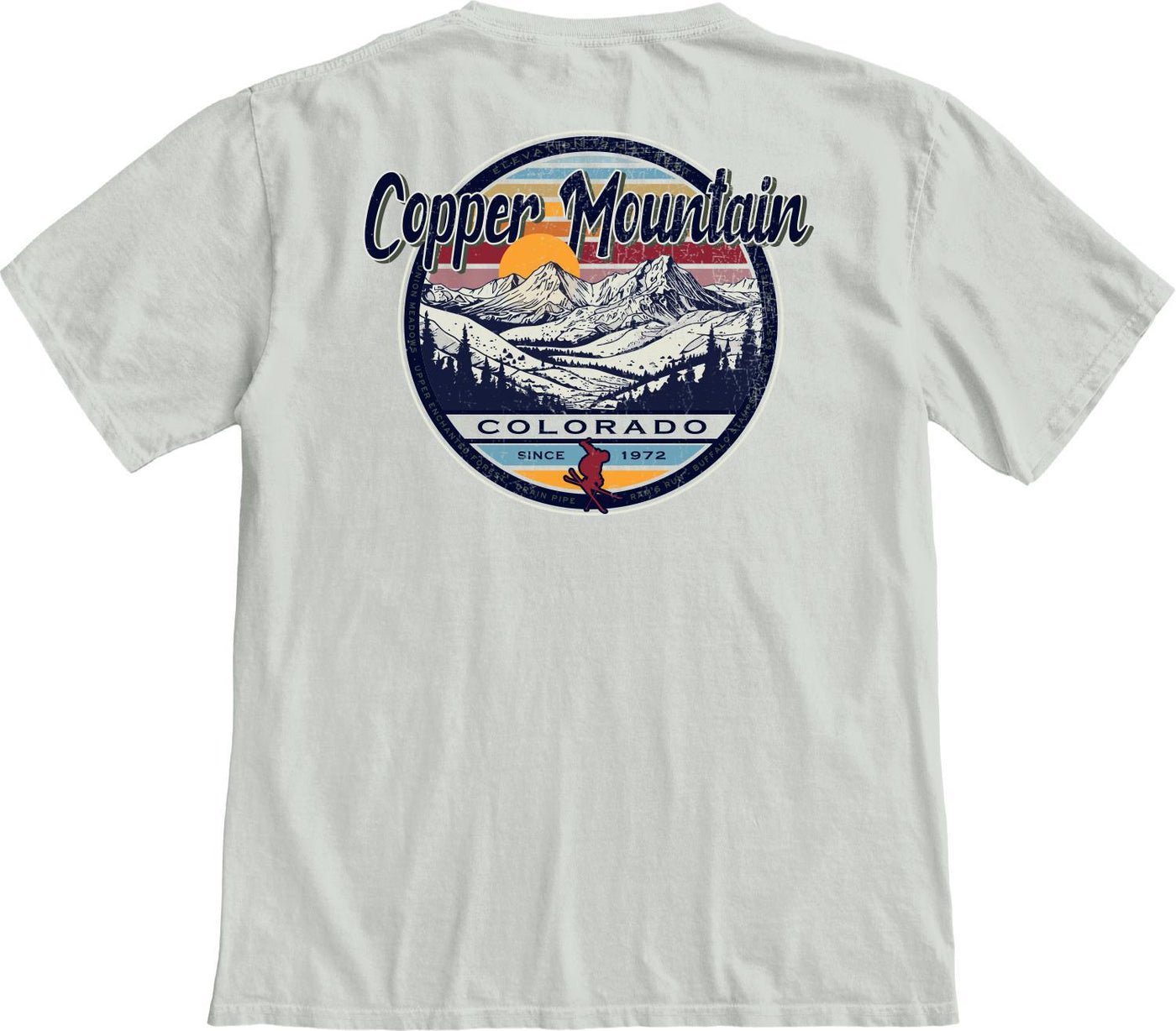 Failte Mtns/Skier Copper Mtn Short Sleeve Shirt